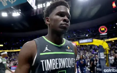 Anthony Edwards Perseveres Despite Knee Pain in Game 1 Loss to Nuggets