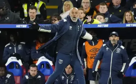 Nuno Espírito Santo Optimistic After West Ham Draw Against Crystal Palace