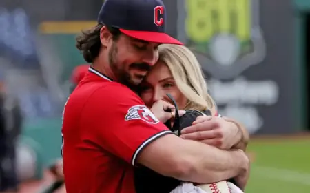 Guardians’ Austin Hedges Proposes at Progressive Field Post-Orioles Victory