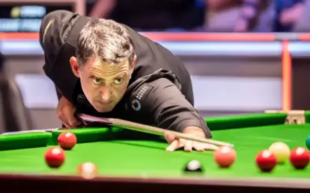 Ronnie O’Sullivan vs. He Guoqiang: Live Scores & Updates from World Snooker Championships