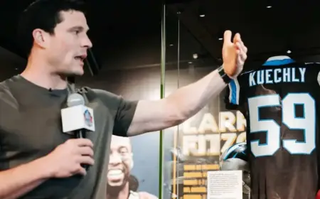 Luke Kuechly’s Hall of Fame Exhibit Showcases His Preparatory Passion