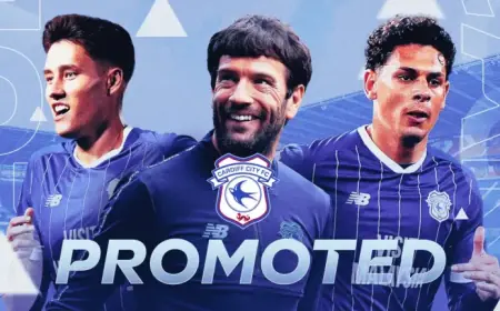 Cardiff Secures Championship Promotion with 3-1 Victory Over Reading