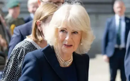 Queen Camilla Honors Queen Elizabeth’s Centenary with Elegant Pearl Choker