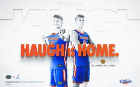 Haugh Commits to Florida for Senior Season