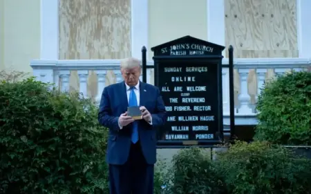 Donald Trump Joins America Reads the Bible Event | National News