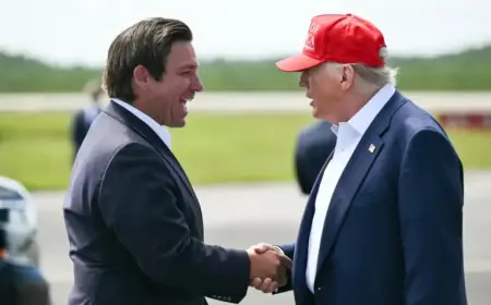 Report: DeSantis Seeks Prominent Role in Trump Administration