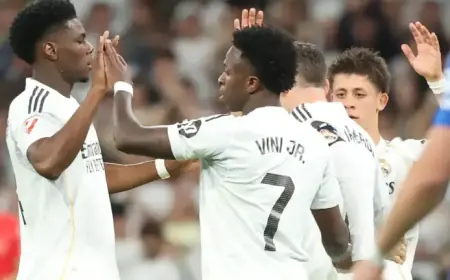 Vini Jr Scores as Real Madrid Triumphs; Militão Injured in La Liga Victory