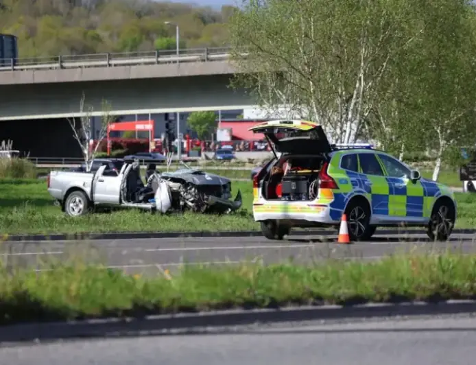 Plymouth Crash: Man Seriously Injured as Car Veers Off Road