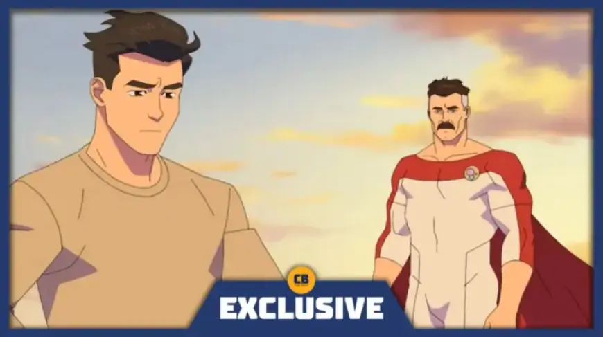 Exclusive: Mark and Nolan Reunite in Invincible Season 4 Clip