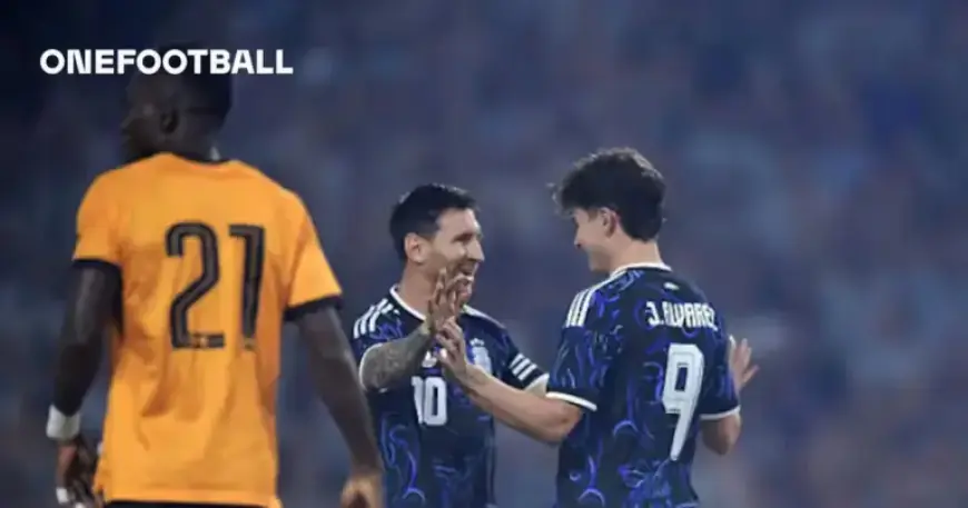 Argentina Strikes Early: Messi Assists Julián’s Goal