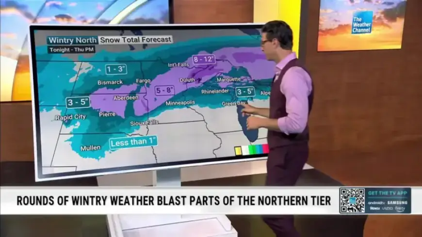 Spring Storm to Blanket Plains, Midwest, Great Lakes with Snow and Ice