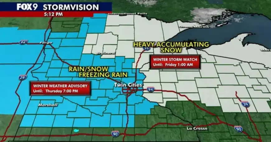 April Storm to Hit MN with Sleet and Snow Starting Wednesday