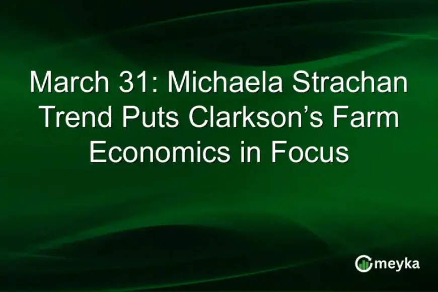 Michaela Strachan Highlight Shifts Spotlight to Clarkson’s Farm Economics