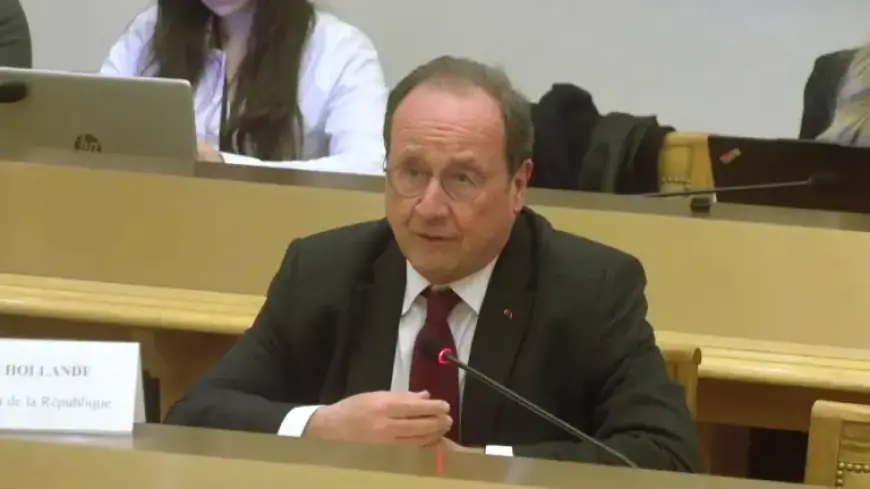 François Hollande Champions Paris Agreement Legacy Amid Global Tensions at Senate