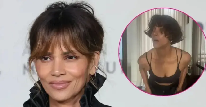 Halle Berry Stuns in Revealing Workout Set Photos