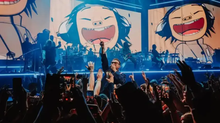 Gorillaz Deliver Eclectic, Mystical Performance in Liverpool Despite Missing Element