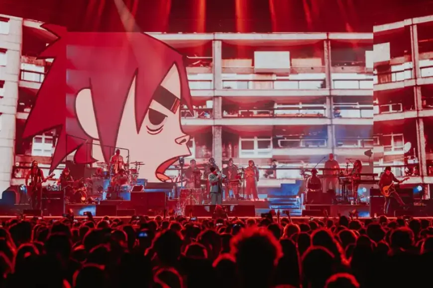Gorillaz Energize Belfast’s SSE Arena Debut with ‘The Mountain’ Performance