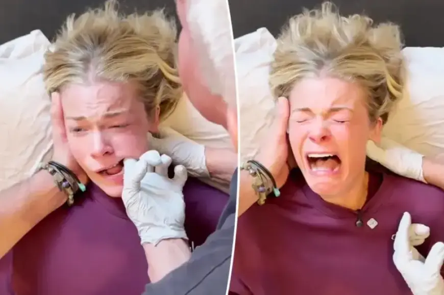 LeAnn Rimes Breaks Down During Intense Deep Jaw Release Therapy