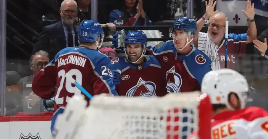 Colorado Dominates Flames 9-2; Cale Makar Injured