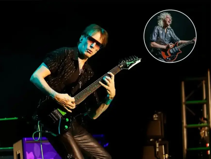 Steve Vai Reflects on Playing Brian May’s Iconic Red Special Guitar