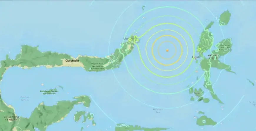 7.4 Magnitude Earthquake Strikes Indonesia’s Maluku Sea, Tsunami Warnings Issued