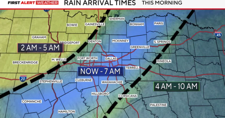 Severe Storms to Batter North Texas with Hail, Strong Winds, and Heavy Rain
