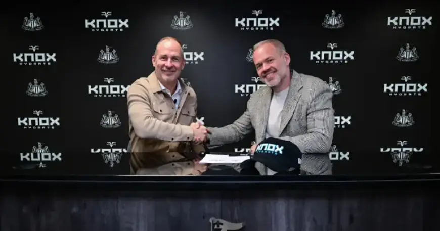 Newcastle United Unveils KNOX Hydration Partnership for Training Ground