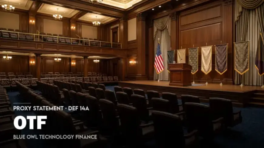Blue Owl Technology Finance (NYSE: OTF) 2025 Results Bolster 2026 Shareholder Vote