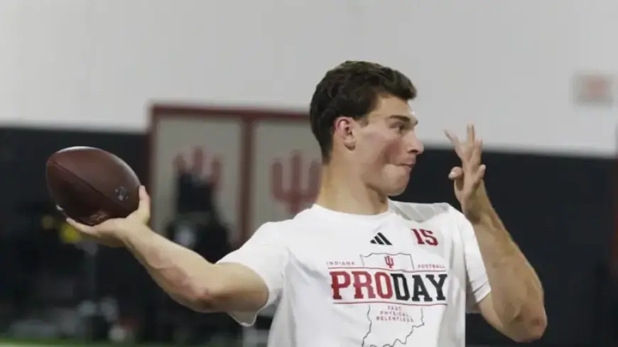 Fernando Mendoza Highlights Teammates at Pro Day Event