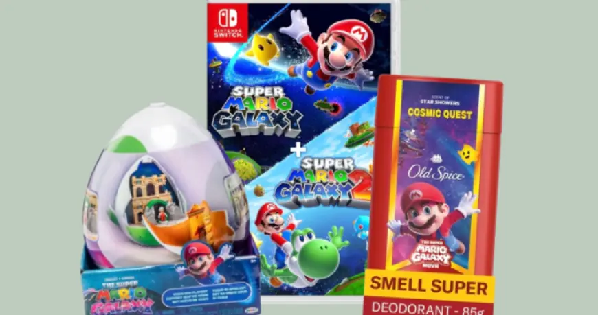 “Explore Top Merch as The Super Mario Galaxy Movie Debuts!”