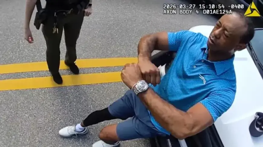 Police Bodycam Footage Unveils Trump’s Remark Following Tiger’s Dramatic Crash