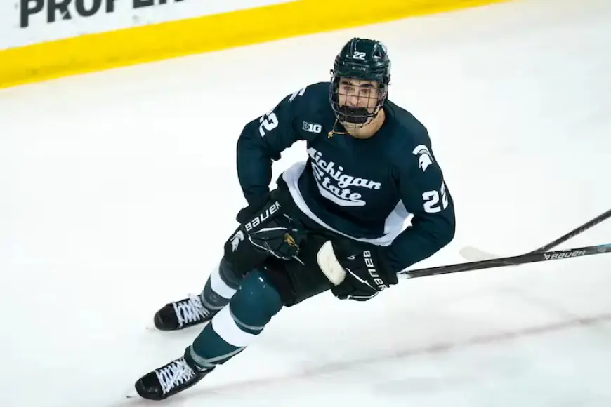 Porter Martone Jumps from NCAA Freshman to NHL Playoff Contender