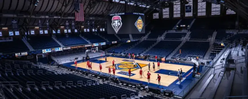 New Mexico Faces Tulsa in NIT Semifinals at Hinkle Fieldhouse