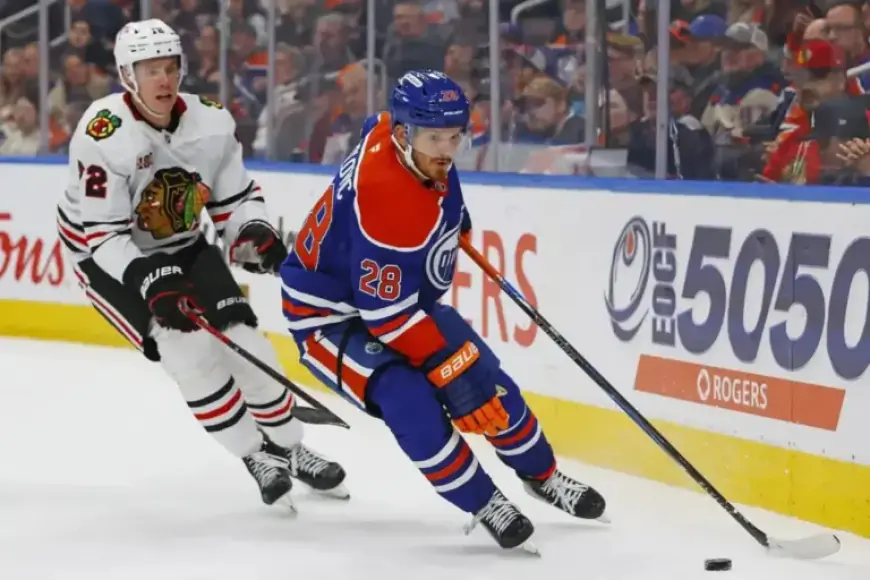 Blackhawks Face Off Against Oilers: A Red vs Black Showdown