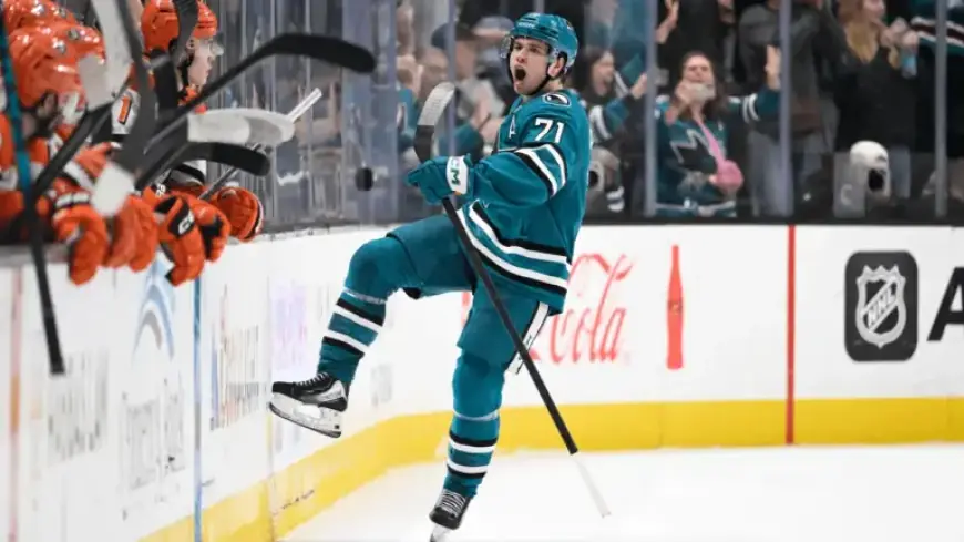 Celebrini Dominates with 4 Points as Sharks Rally to Beat Ducks