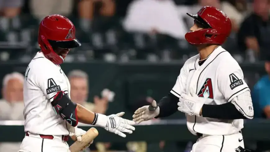 Jordan Lawlar Hits First Career Home Run Against Braves