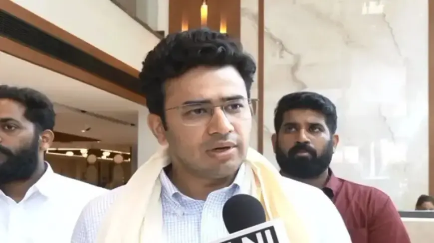 Tejasvi Surya: LDF, UDF Are Corrupt, Communal, Two Sides of One Coin