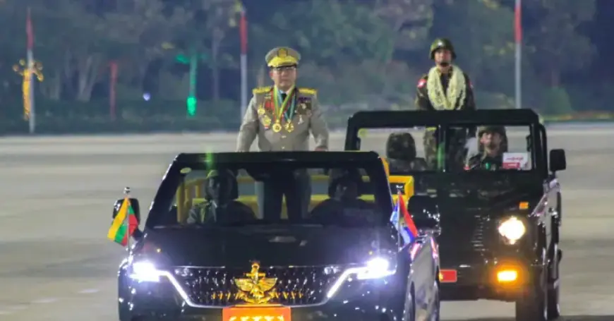 Myanmar Junta Leader Min Aung Hlaing Elected President by Military-backed Parliament