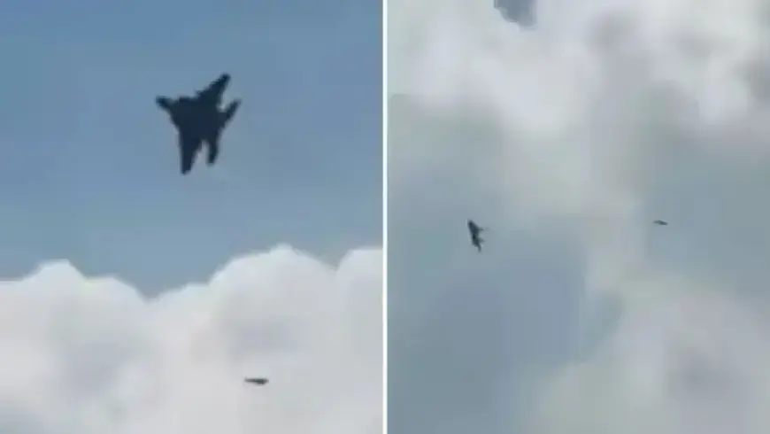 Video: US F-15 Intercepts Iran’s Shahed Drone in Iraq, Goes Viral