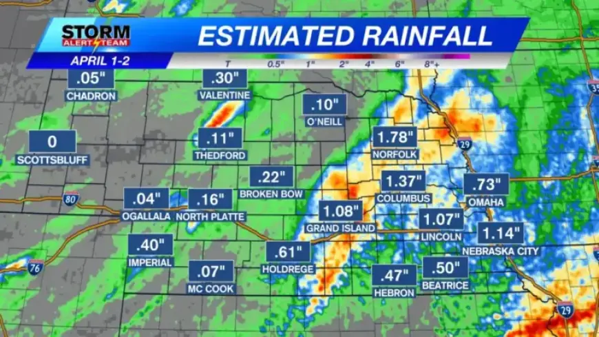 Heavy Rainfall Hits, Yet More Showers Needed