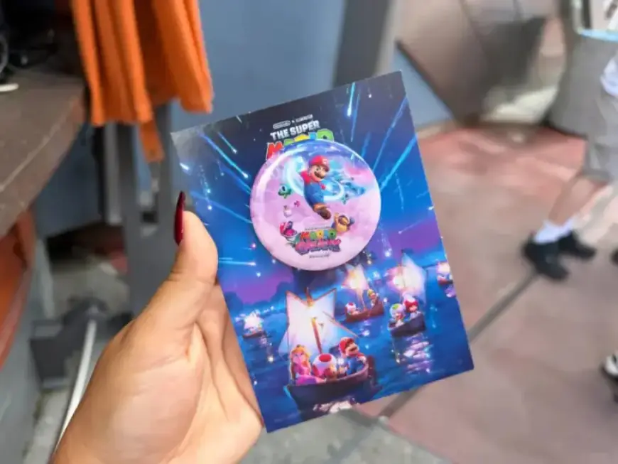 Universal Orlando Offers Free Tickets with ‘Super Mario Galaxy Movie’ Souvenir Button