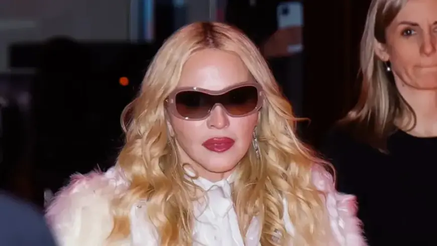 Madonna Dazzles Venice in Lavish Fur Coat with Boyfriend