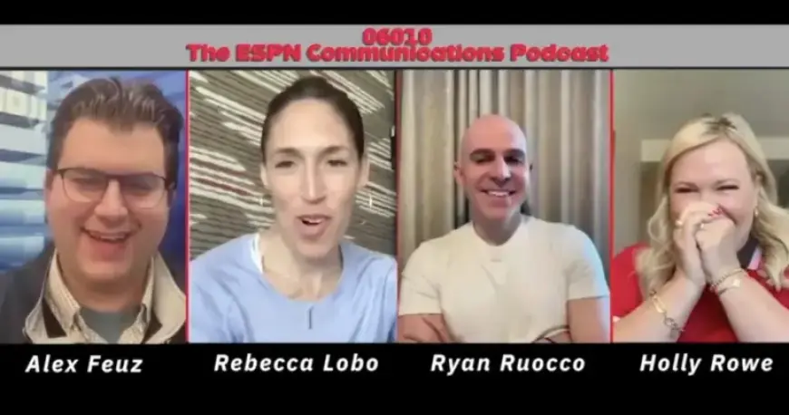 Ryan Ruocco Applauds Rebecca Lobo’s Generosity, Holly Rowe’s Selflessness