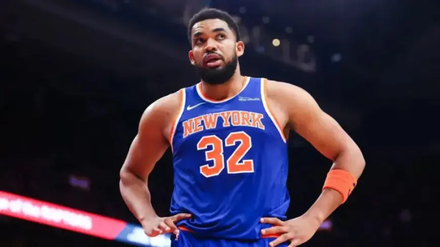 Knicks’ Towns Sidelined Against Bulls Due to Right Elbow Injury