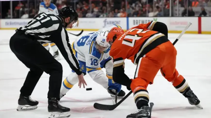 St. Louis Blues vs. Anaheim Ducks: Odds, Picks, Predictions