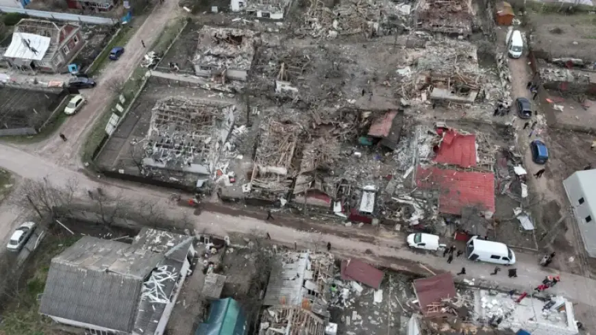 Russian Drone Strikes Ukrainian Apartment: Captured on Video