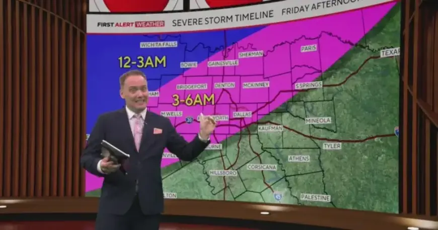 Severe Overnight Storms to Hit North Texas
