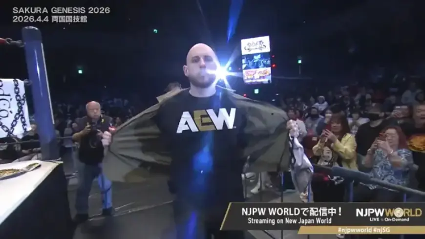 Gabe Kidd Targets Yota Tsuji in NJPW Sakura Genesis Return