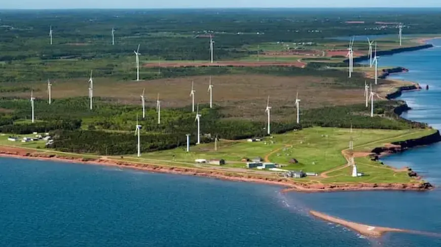 P.E.I.’s Oldest Wind Farm Undergoes Major Turbine Overhaul
