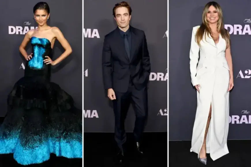 Zendaya, Pattinson, Klum Lead Star-Studded Event